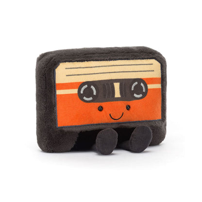 Jellycat Amuseables Cassette Tape soft toy 20cm