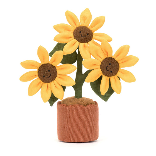 Jellycat Amuseables Sunflower soft toy 35cm