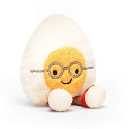 Jellycat Amuseables Boiled Egg Geek soft toy 14cm