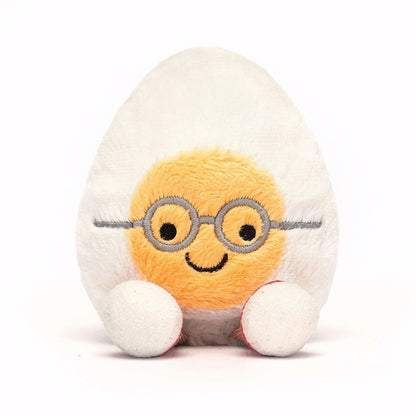 Jellycat Amuseables Boiled Egg Geek soft toy 14cm