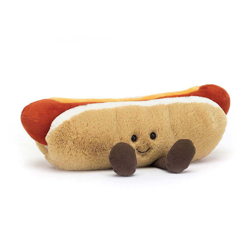 Jellycat Amuseables Hot Dog soft toy 25cm