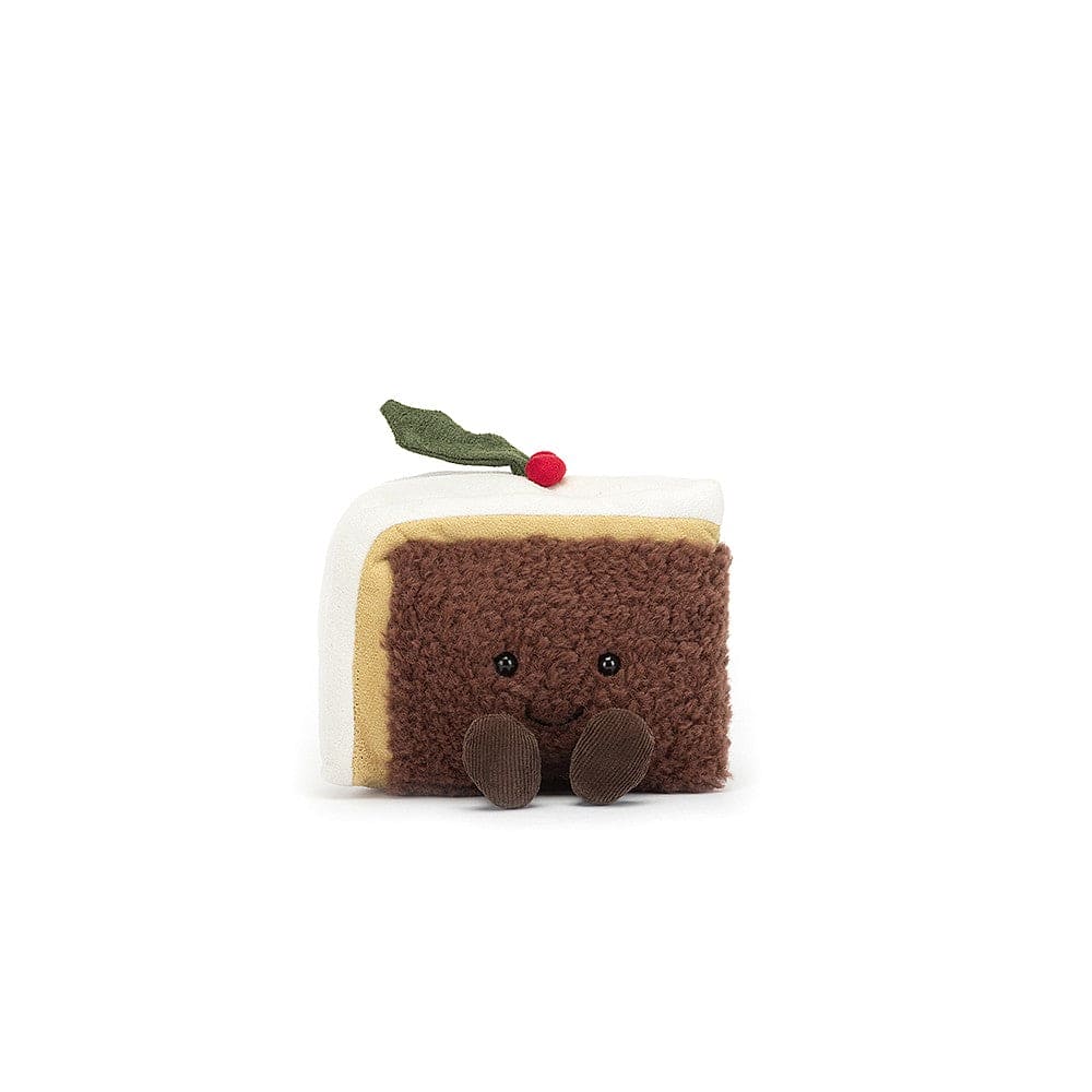 Jellycat Amuseables Slice Of Christmas Cake