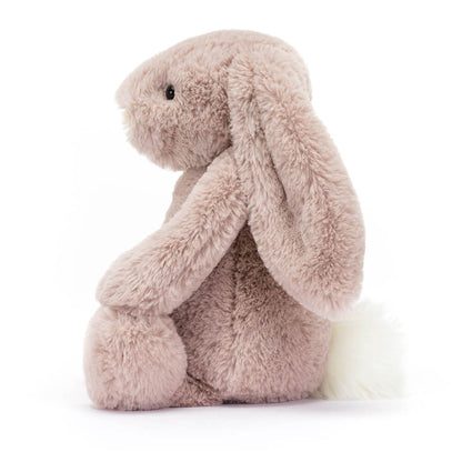 Jellycat Bashful Luxe Bunny Rosa medium soft toy 31cm