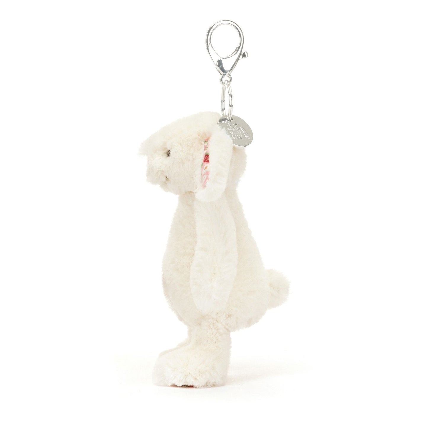 Jellycat Blossom Cream Bunny 'Berry' Bag Charm 18cm