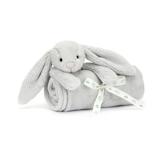 Jellycat Bashful Silver Bunny Blankie 70cm