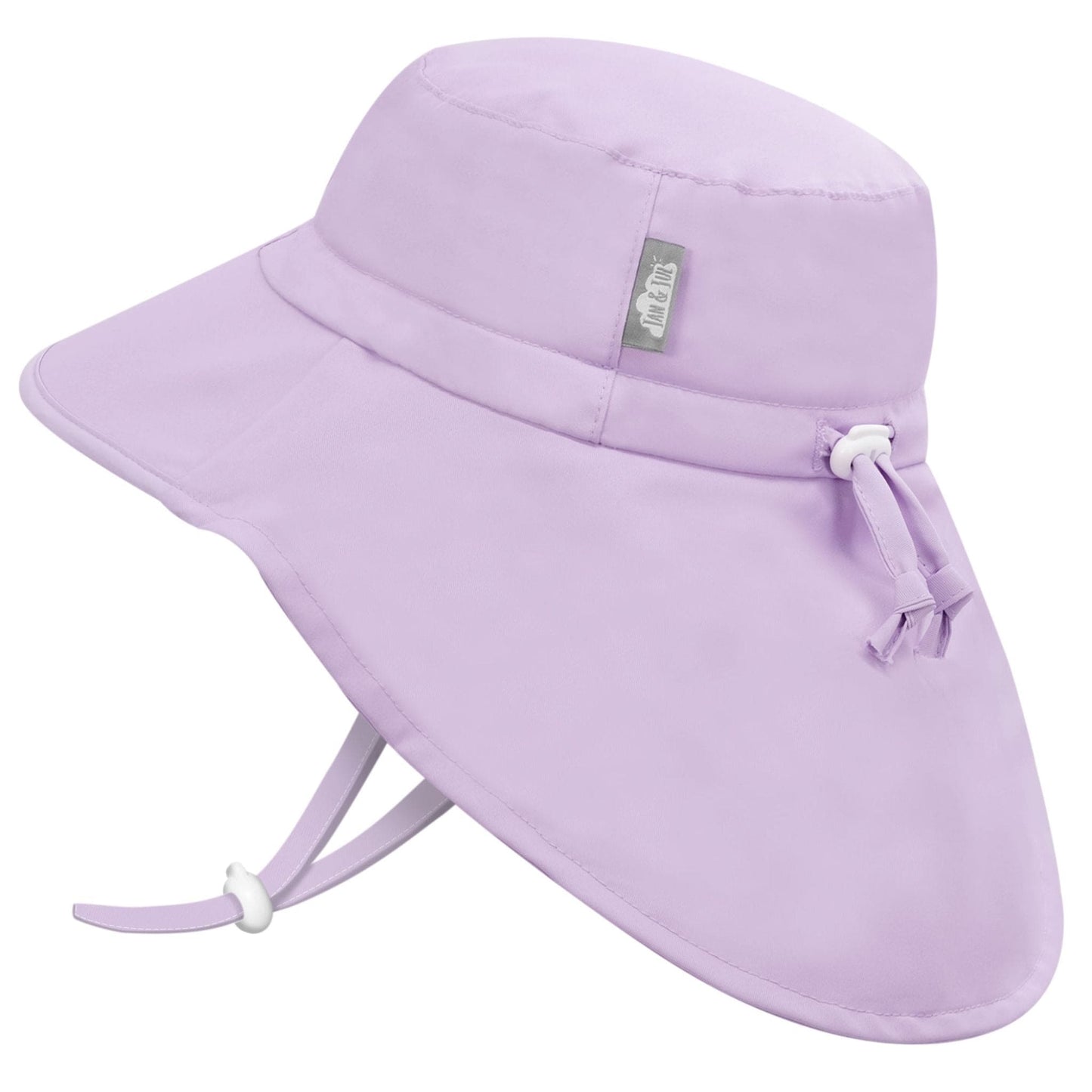 Jan & Jul Kids Aqua-Dry Water Repellent Adventure UPF 50+ Sun Hat - Lavender