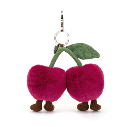 Jellycat Amuseables Cherries Bag Charm 16cm