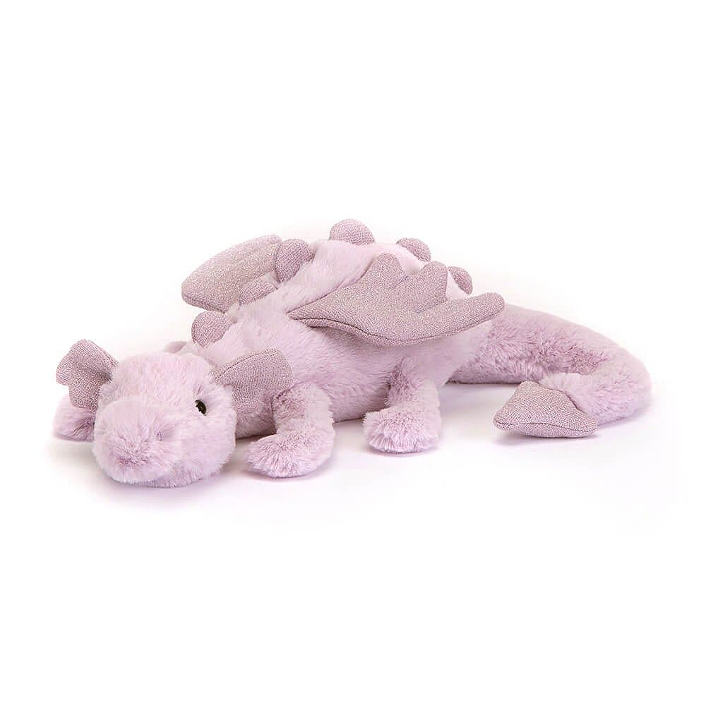 Jellycat Lavender Dragon Little soft toy 30cm