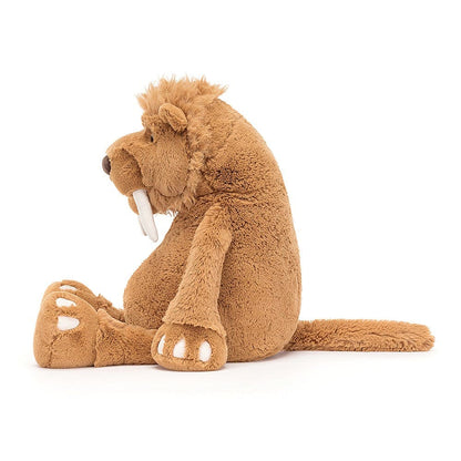 Jellycat Stellan Sabre Tooth Tiger soft toy 49cm