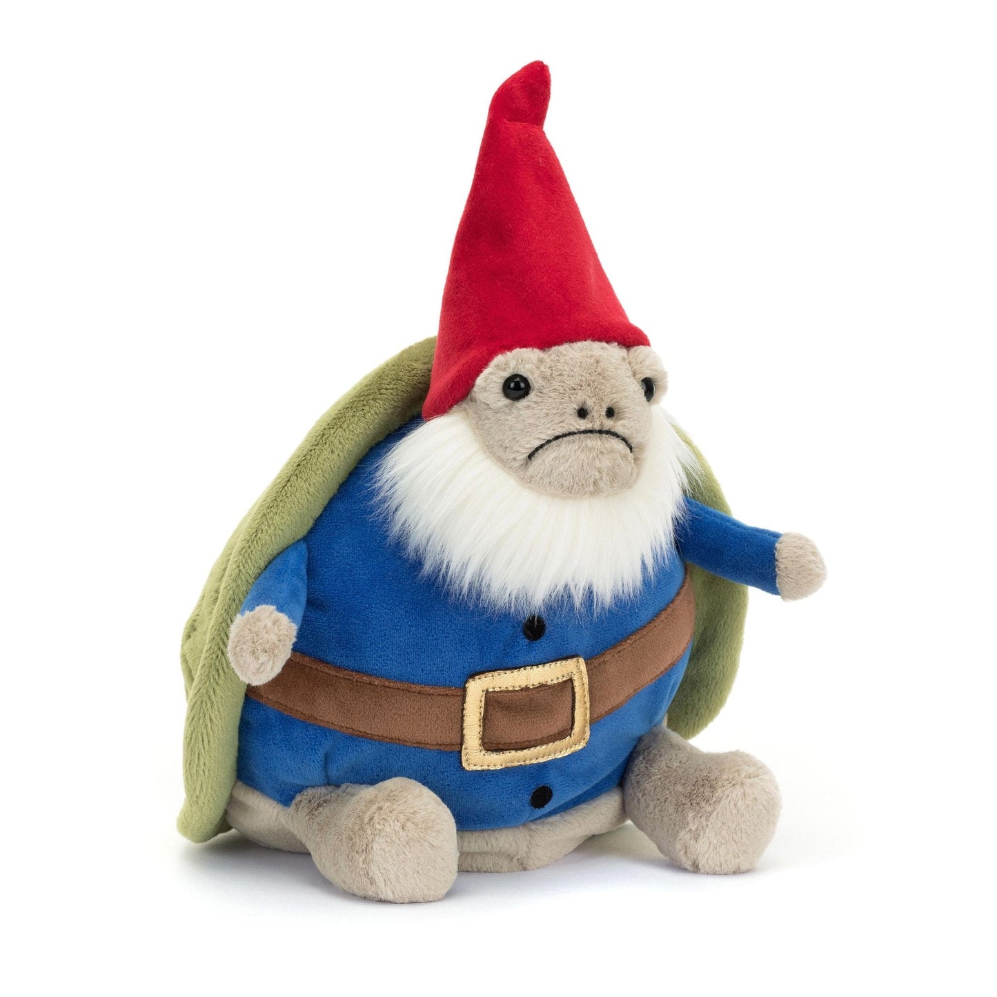 Jellycat Timmy Turtle 'Garden Gnome' soft toy 28cm