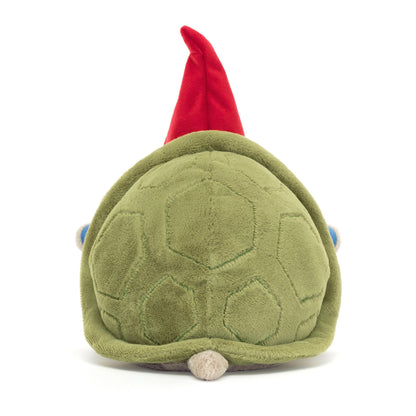 Jellycat Timmy Turtle 'Garden Gnome' soft toy 28cm