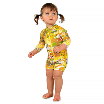 Jan & Jul Kids 50+ UPF One Piece Rashie Zip UV Sun Suit