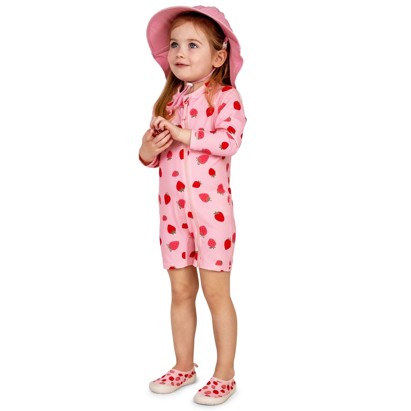 Jan & Jul Kids 50+ UPF One Piece Rashie Zip UV Sun Suit