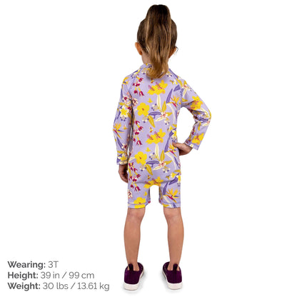 Jan & Jul Kids 50+ UPF One Piece Rashie Zip UV Sun Suit