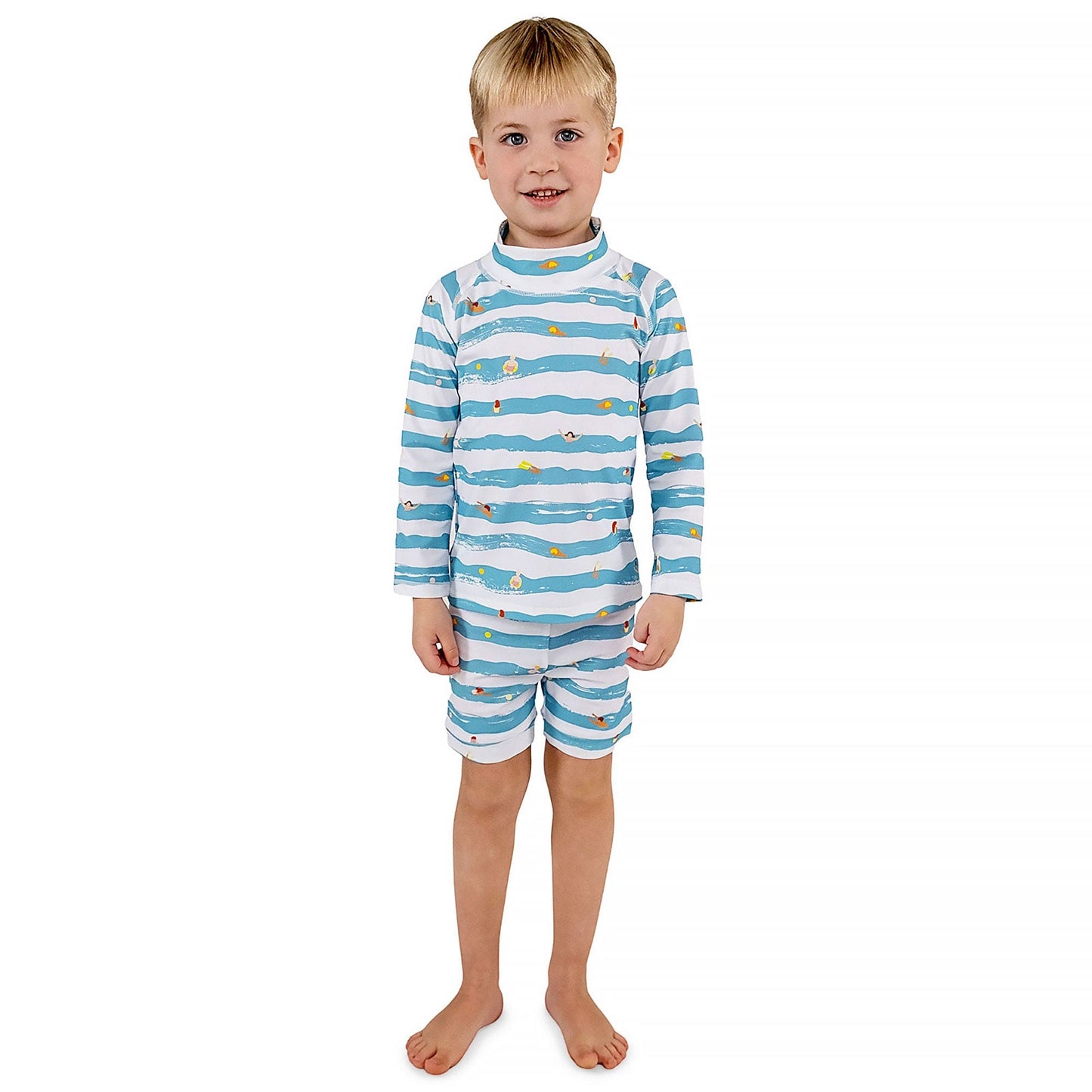 Jan & Jul Kids UPF 50+ UV Long Sleeve Rashguard Set