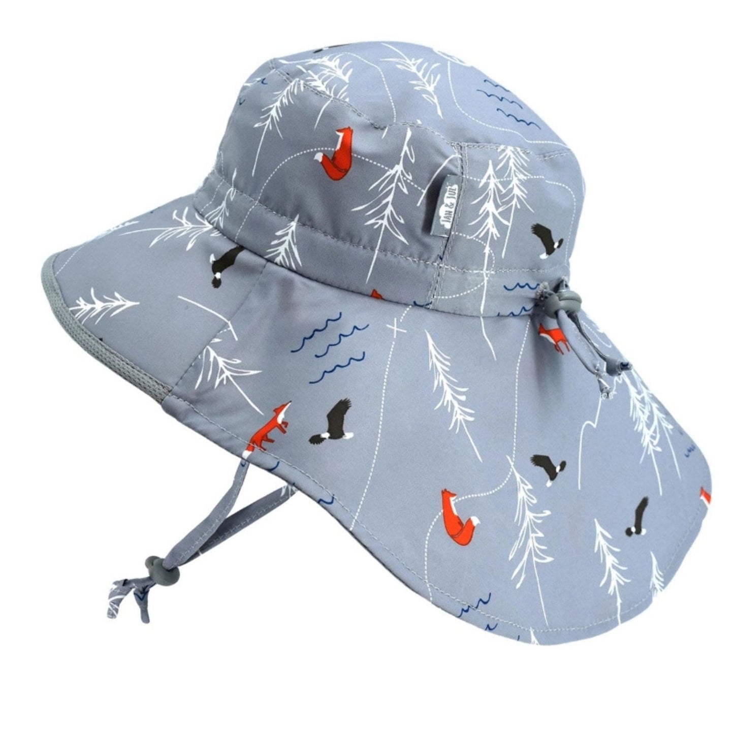 Jan & Jul Kids Aqua-Dry Water Repellent Adventure UPF 50+ Sun Hat - Rockies