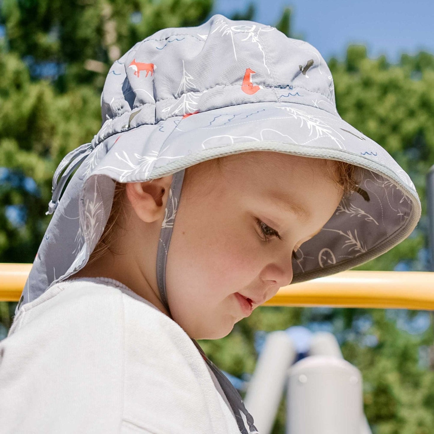 Jan & Jul Kids Aqua-Dry Water Repellent Adventure UPF 50+ Sun Hat - Rockies