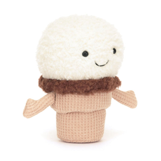 Jellycat Amuseables Ice Cream Cone soft toy 14cm