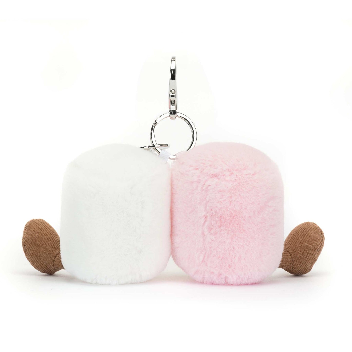 Jellycat Amuseables Pair of Marshmallows Bag Charm 15cm