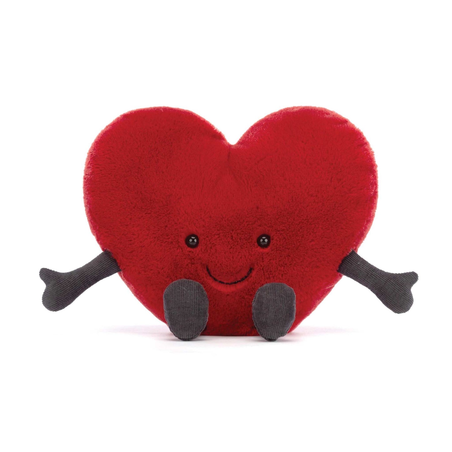 Jellycat Amuseables Red Heart large soft toy 19cm