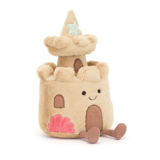 Jellycat Amuseables Sandcastle soft toy 29cm