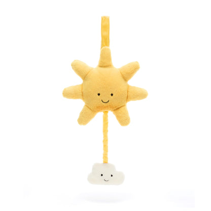 Jellycat Amuseables Sun Musical Pull Toy 20cm