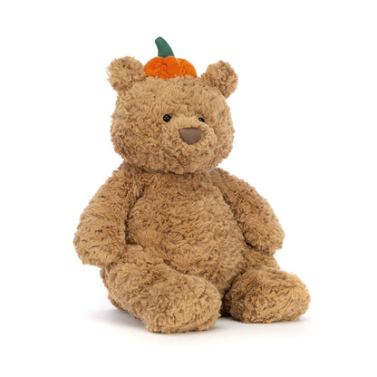 Jellycat Bartholomew Bear Pumpkin soft toy 36cm