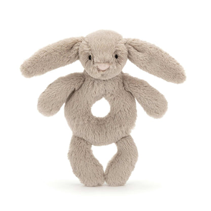 Jellycat Bashful Bunny Ring Rattle