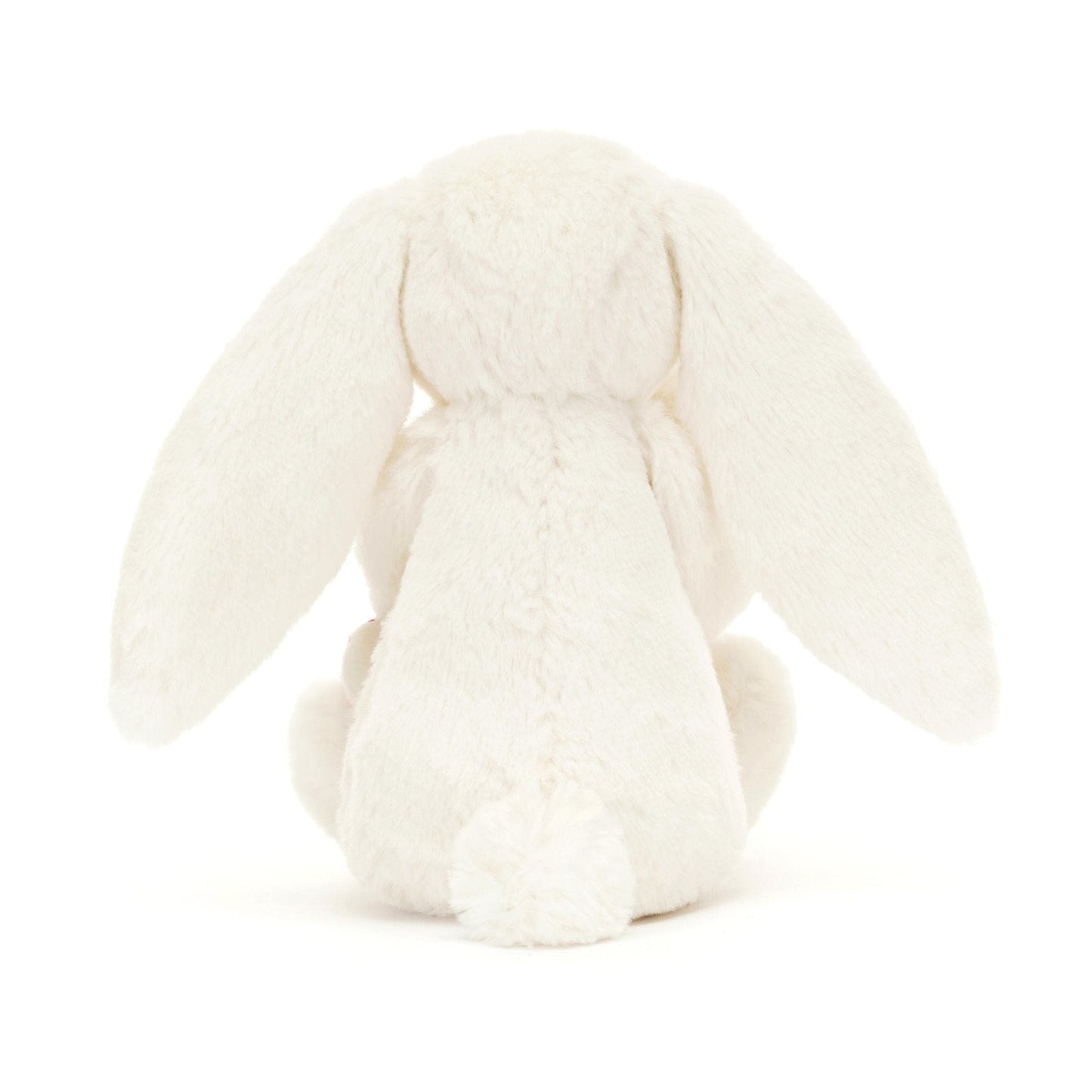 Jellycat Bashful Bunny with Candy Cane soft toy 18cm