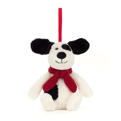 Jellycat Bashful Puppy hanging decoration 13cm