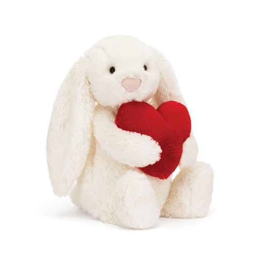 Jellycat Bashful Red Love Heart Bunny medium