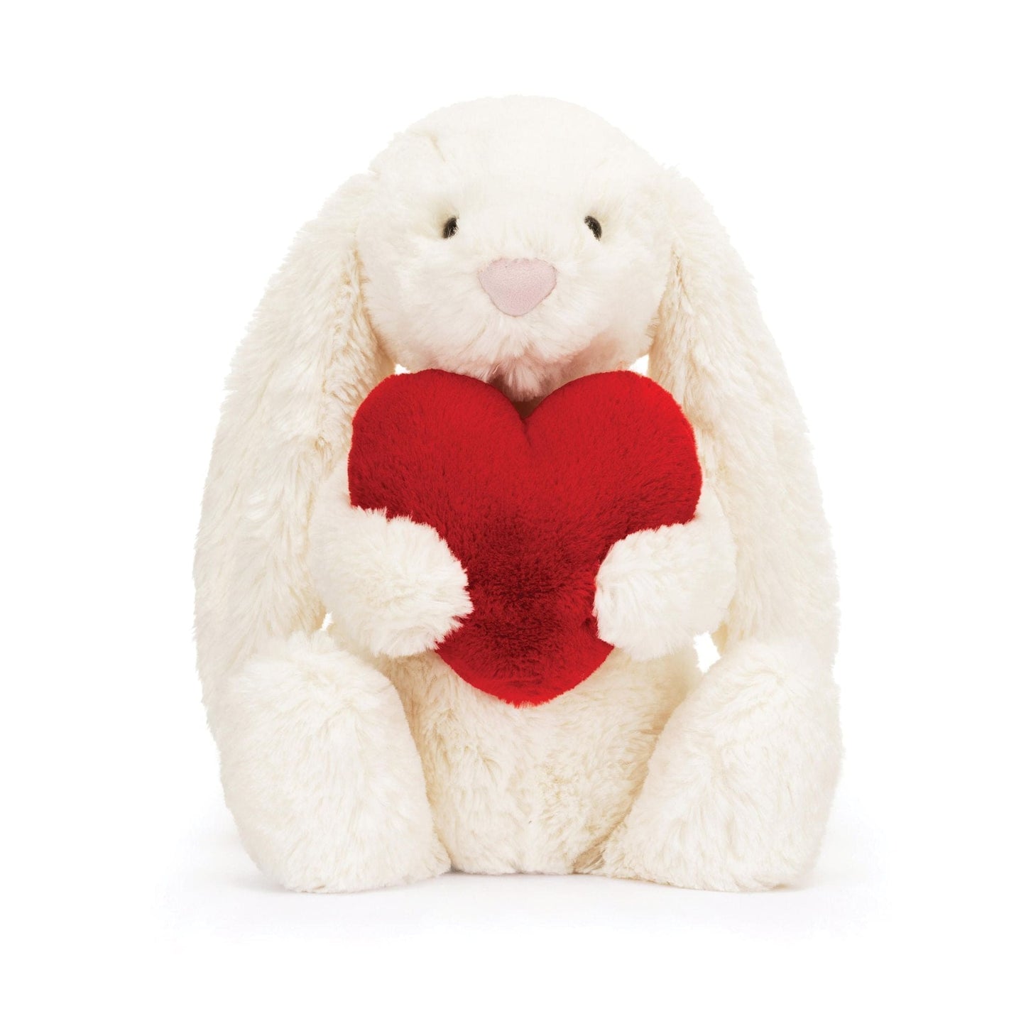 Jellycat Bashful Red Love Heart Bunny soft toy 31cm