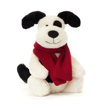 Jellycat Bashful Winter Puppy soft toy 31cm