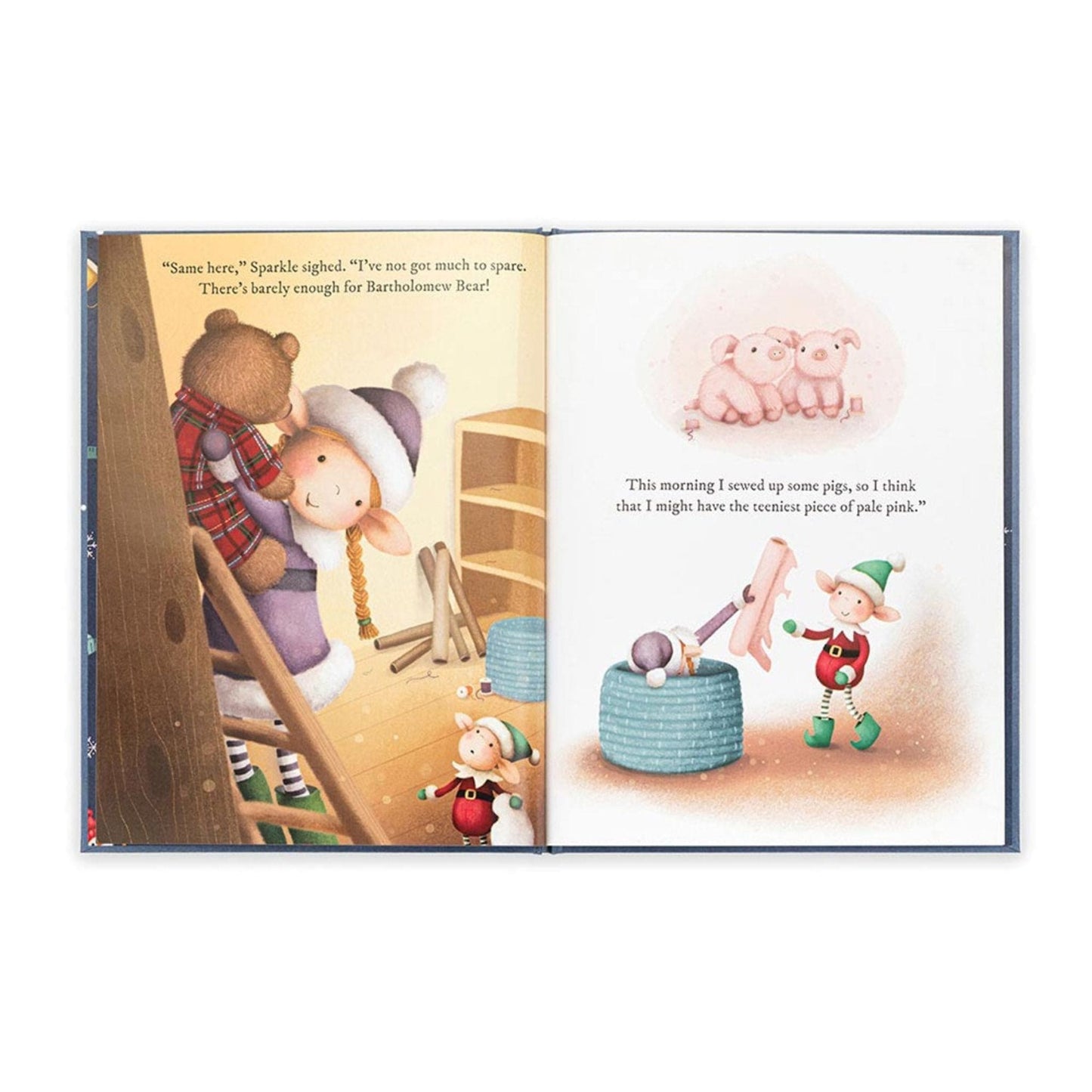 Jellycat Eldo Elf and The Patchwork Bashful Bunny Book