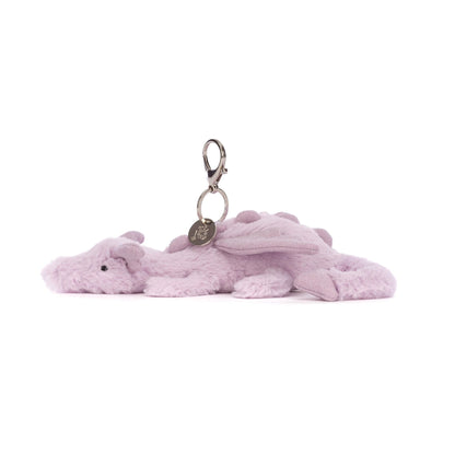 Jellycat Lavender Dragon Bag Charm