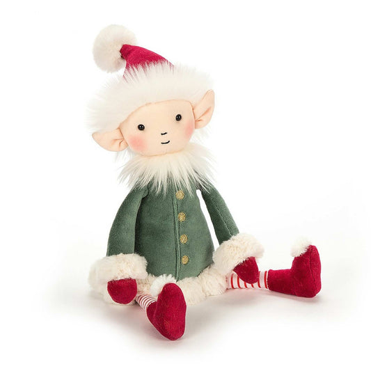 Jellycat Leffy Elf medium soft toy 32cm