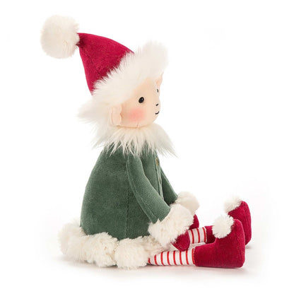 Jellycat Leffy Elf medium soft toy 32cm