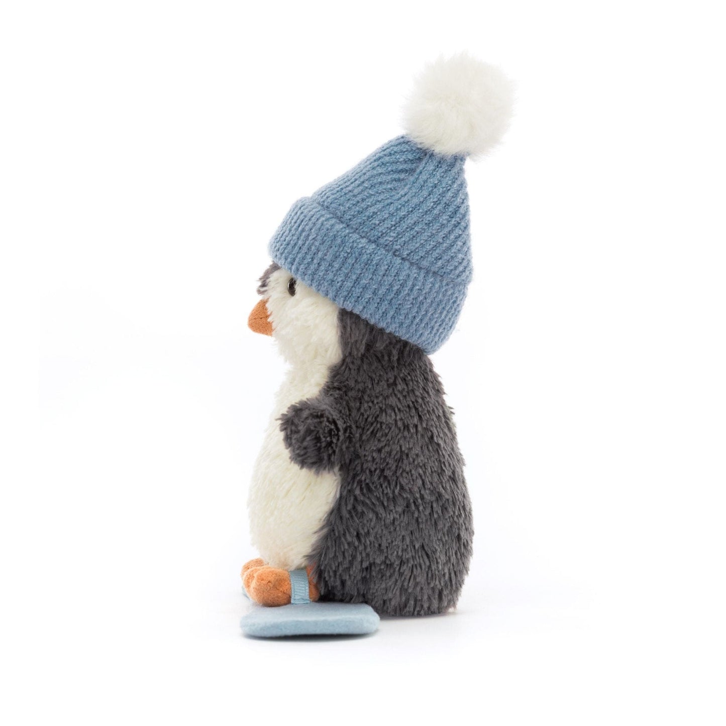 Jellycat Peanut Penguin Snowboarding soft toy 12cm