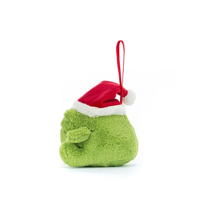 Jellycat Ricky Rain Frog hanging decoration 8cm