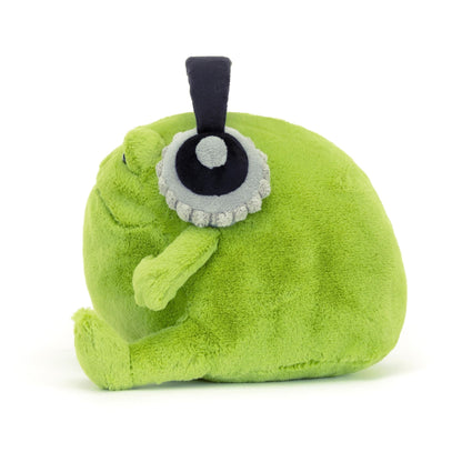 Jellycat Ricky Rain Frog Headphones soft toy 15cm