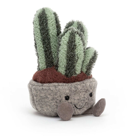 Jellycat Silly Succulent Columnar Cactus soft toy 18cm