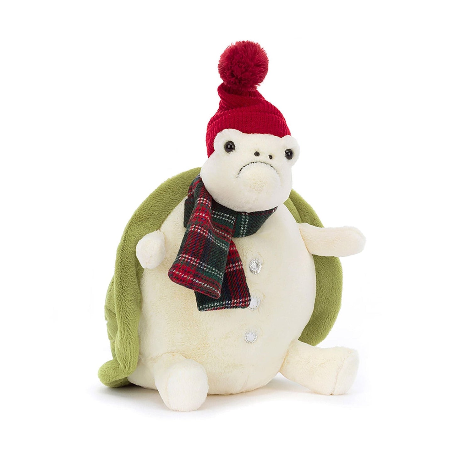 Jellycat Snowman Timmy Turtle soft toy 28cm