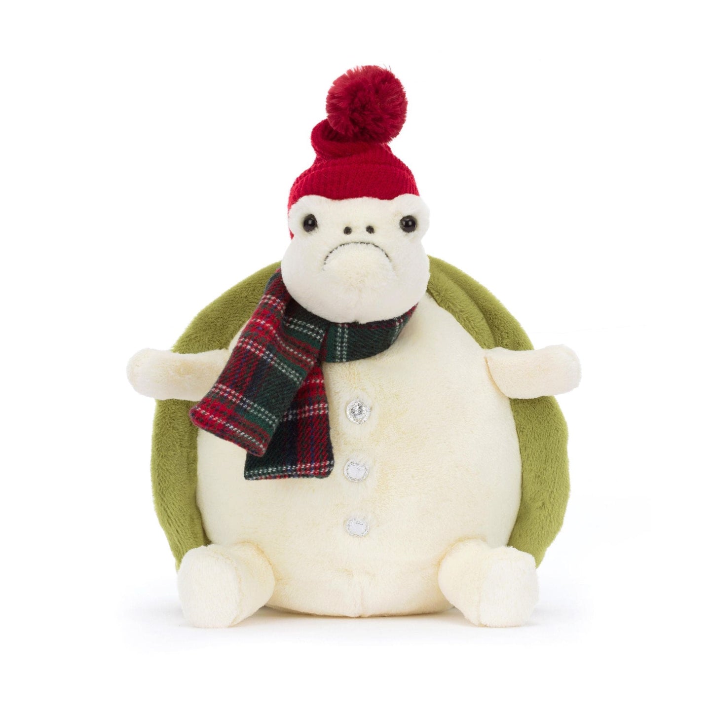 Jellycat Snowman Timmy Turtle soft toy 28cm