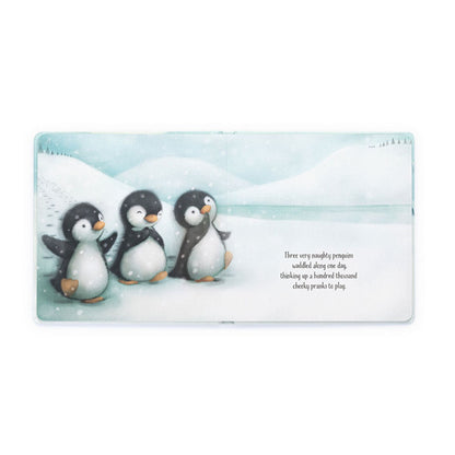 Jellycat The Naughty Penguins Book