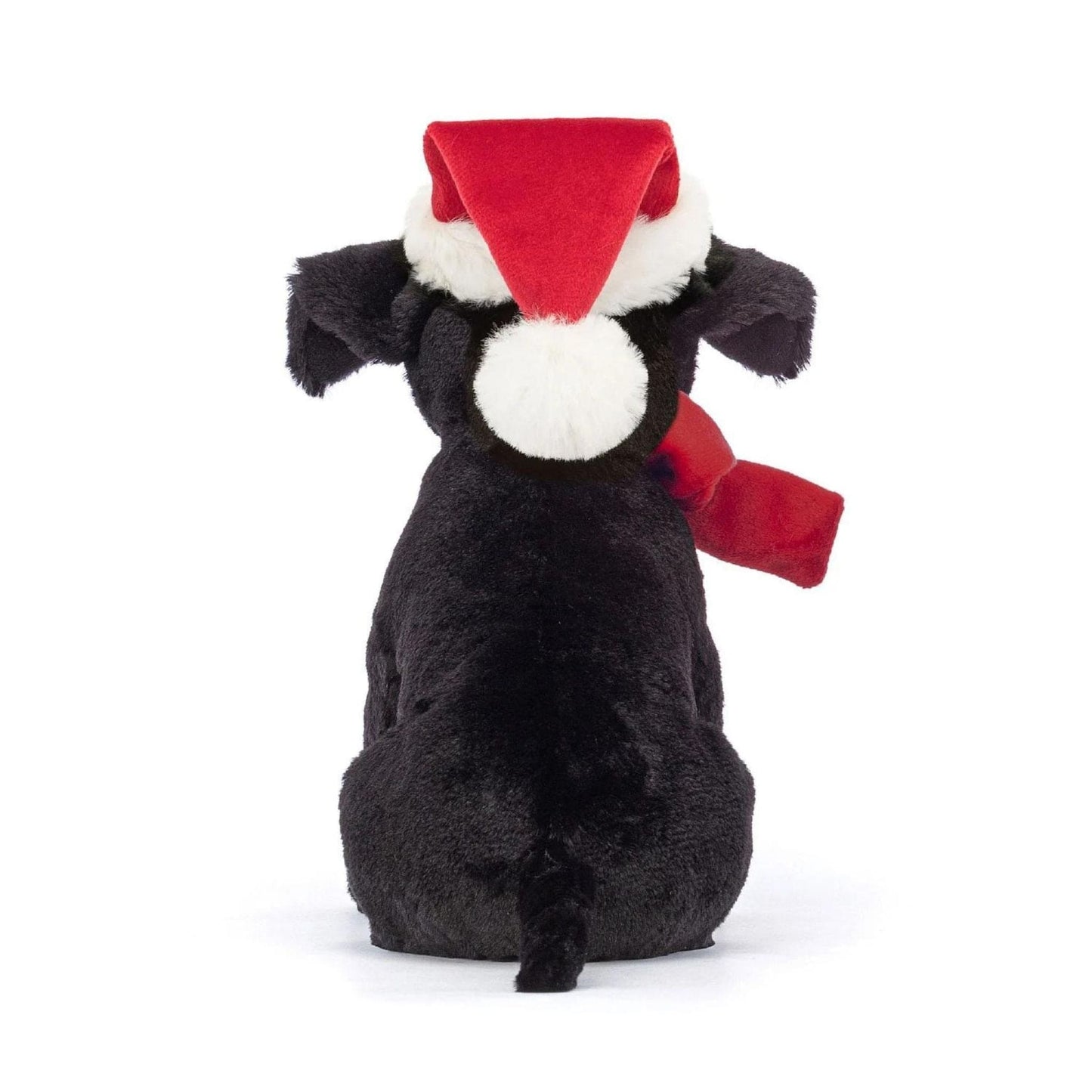 Jellycat Winter Warmer Pippa Black Labrador soft toy 22cm