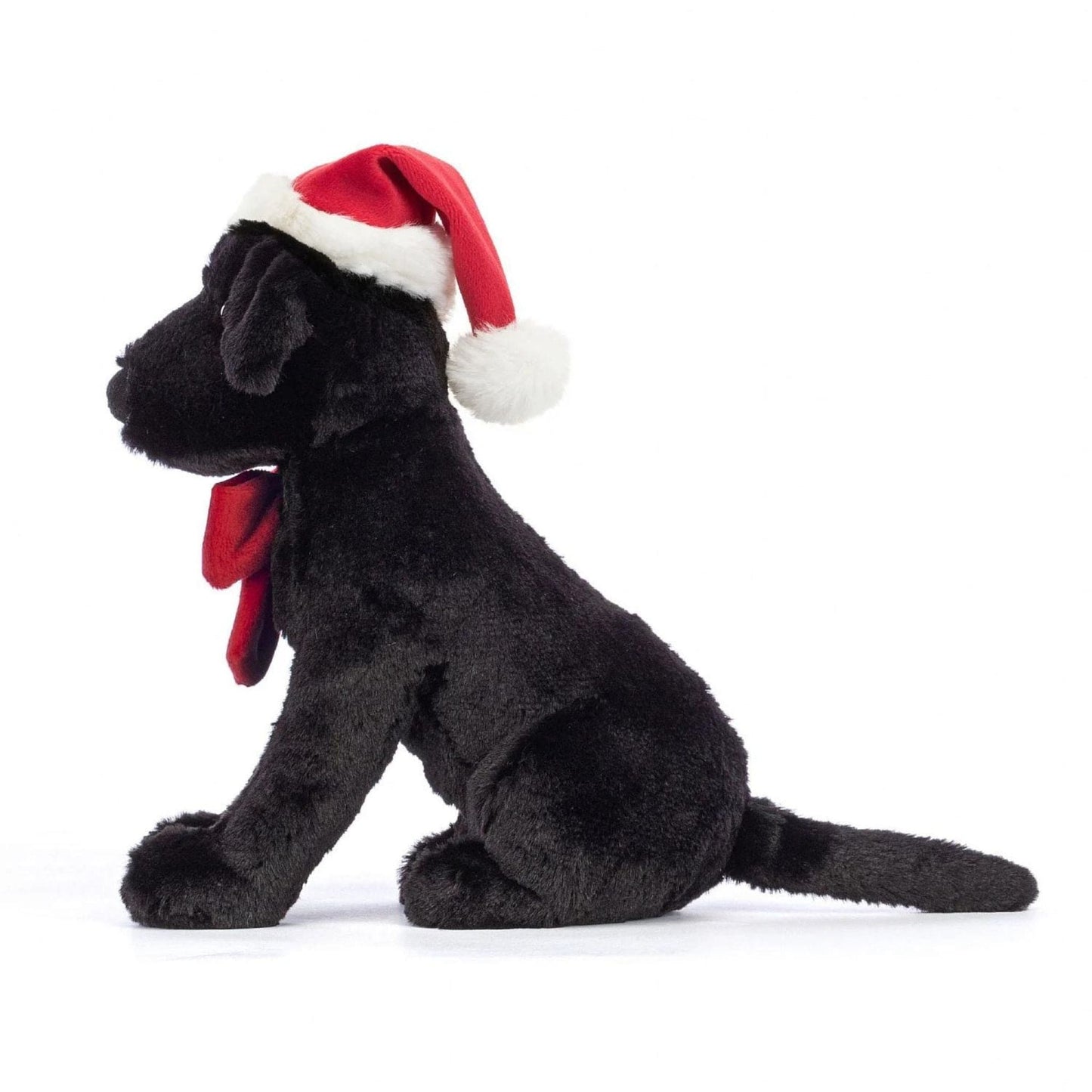 Jellycat Winter Warmer Pippa Black Labrador soft toy 22cm