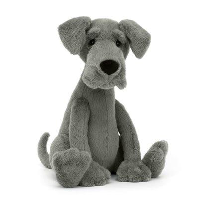 Jellycat Zeus Great Dane soft toy 27cm