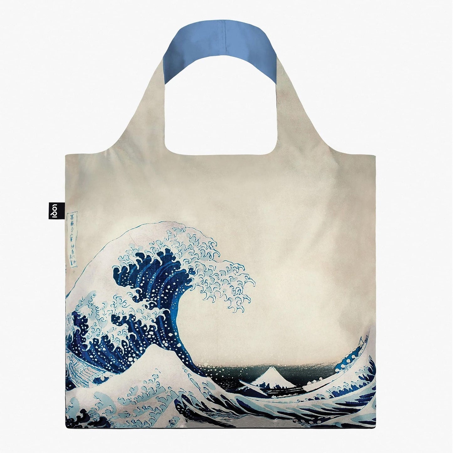 LOQI Museum Hokusai The Great Wave Recycled Tote Bag