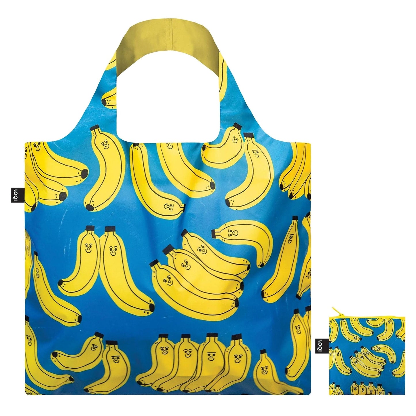 LOQI Tess Smith-Roberts Bad Bananas Recycled Tote Bag