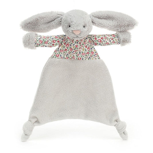 Jellycat Blossom Silver Bunny Comforter Jellycat Blossom Silver Bunny Comforter 